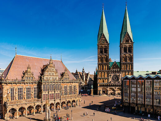 Historic Bremen city hall - UNESCO World Heritage