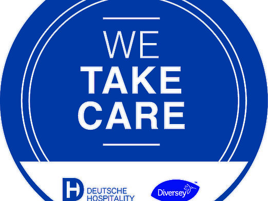 We take care logo by Deutsche Hospitality